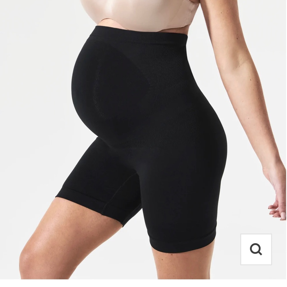Blanqi Pregnancy Biker Shorts with Belly Support